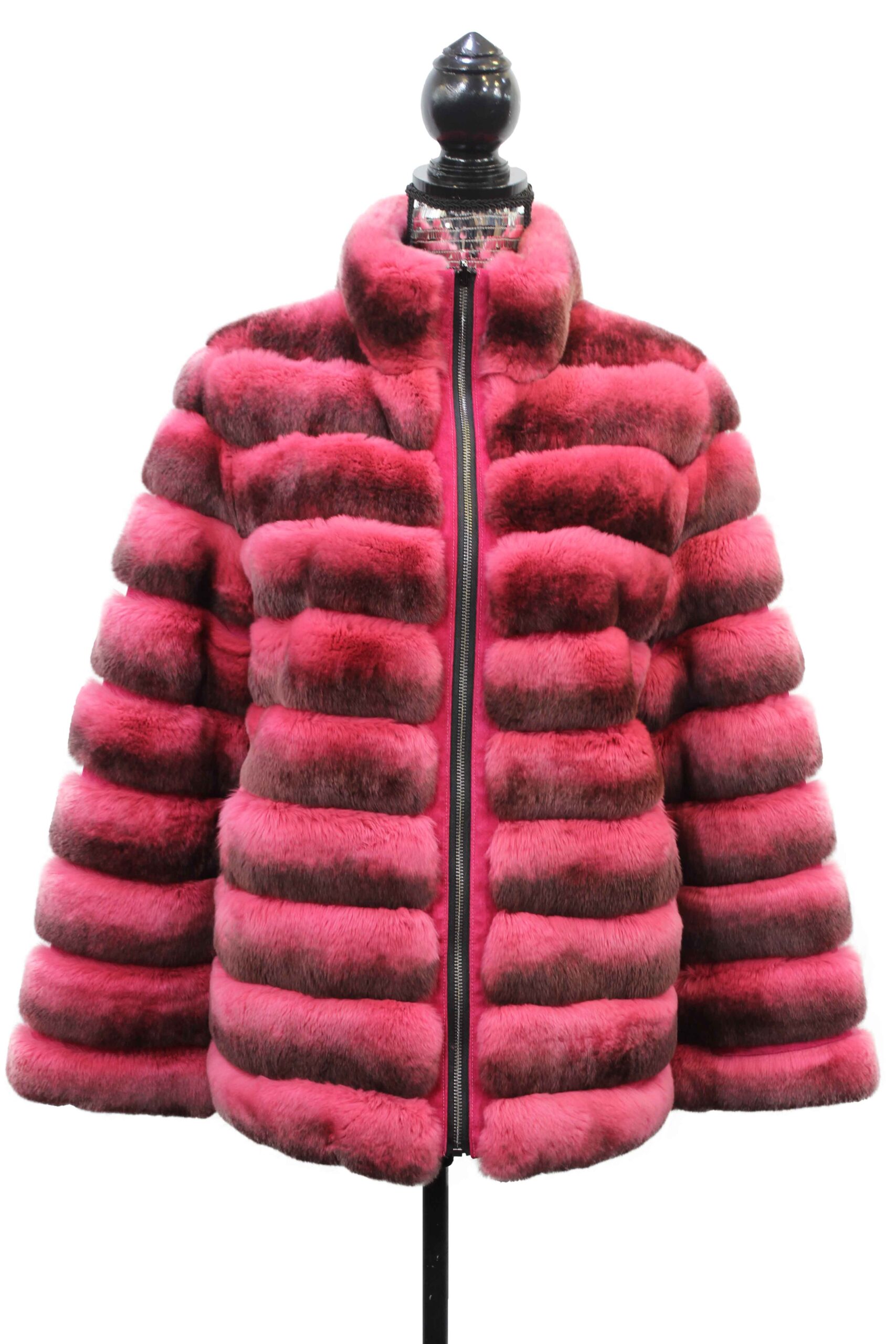 Chinchilla Rex Reversible Jacket - Elmar Furs